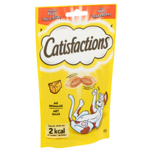 Catisfactions Kattensnoepjes Kaas 60 gr