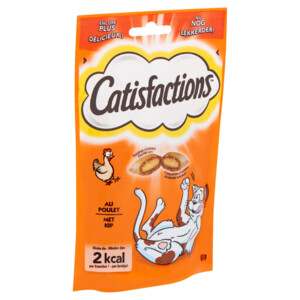 Catisfactions Kattensnoepjes Kip 60 gr