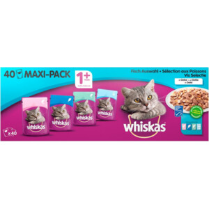 whiskas 40 pack tesco