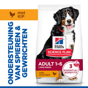 Hill's Science Plan Hondenvoer Adult Large Kip 18 kg