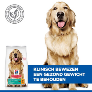 Hill's Science Plan Adult Perfect Weight Large Kip 12 kg