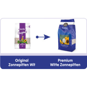 Deli Nature Zonnepit Wit 2 kg