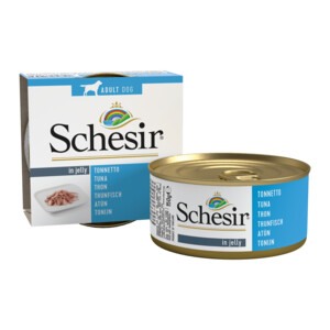 Schesir Hondenvoer Blik Jelly Tonijn 150 gr