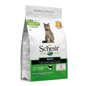 Schesir Kattenvoer Dry Maintenance Lam - 4.55 euro