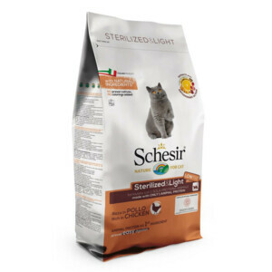 Schesir Kattenvoer Dry Sterilized en Overweight 1,5 kg