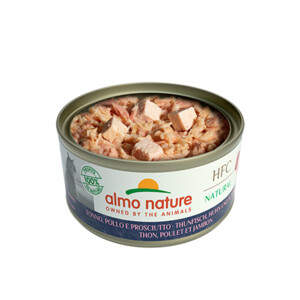 Almo Nature HFC Natural Kattenvoer Nat Tonijn & Kip & Ham - 2.35 euro