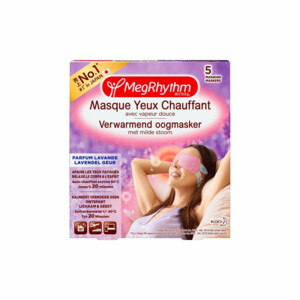 Megrhythm Verwarmend Oogmasker Lavendel - 5.35 euro