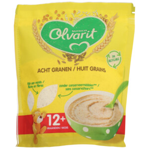 5x Olvarit Acht Granen 12+ Maanden - 14.58 euro