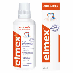 Elmex Anti-Cariës Tandpasta en Mondspoelmiddel Pakket |