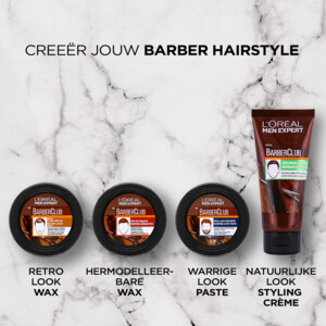 6x L'Oréal Men Expert BarberClub Styling Paste - 28.76 euro