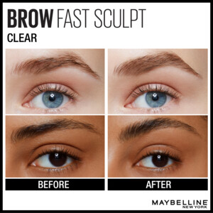 3x Maybelline Brow Fast Sculpt Wenkbrauwgel 10 Clear - 19.95 euro