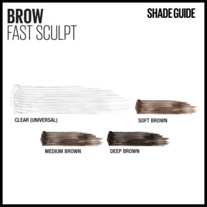 3x Maybelline Brow Fast Sculpt Wenkbrauwgel 10 Clear - 19.95 euro