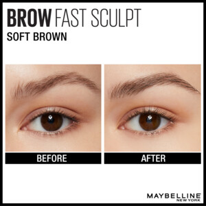 3x Maybelline Brow Fast Sculpt Wenkbrauwgel 02 Soft Brown - 23.39 euro