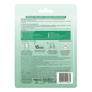 Garnier SkinActive Hydra Bomb Sheet Mask Groene Thee - 44.71 euro