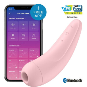 Satisfyer Vibrator Curvy 2+ Roze - 43.49 euro