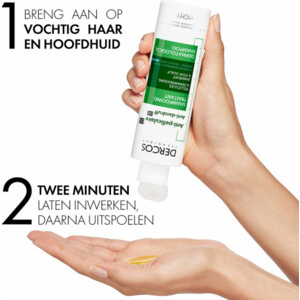 3x Vichy Dercos Anti-roos Shampoo Normaal Tot Vet Haar - 53.22 euro