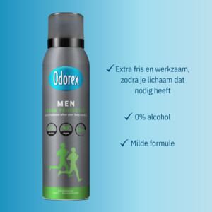 Odorex Deodorant Spray For Men Fresh Protection - 4.79 euro