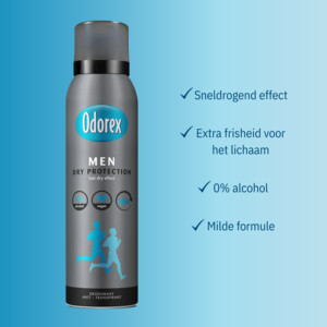 3x Odorex Deodorant Spray For Men Dry Protection - 13.15 euro
