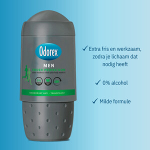 3x Odorex Deoroller For Men Fresh Protection - 11.41 euro