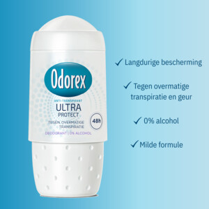 6x Odorex Deodorant Roller Ultra Protect - 21.49 euro
