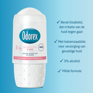 6x Odorex Deodorant Roller Sensitive Care - 13.16 euro