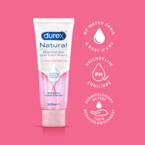 Durex Glijmiddel Natural Pure en Extra Sensitive en Hydraterend Pakket - 35.97 euro