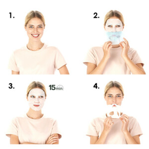 Garnier Granaatappel, Kamille & Charcoal Gezichtsmasker Pakket - 10.35 euro
