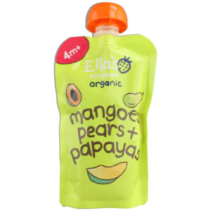 Ella's Kitchen Knijpfruit 4+m Mango, Peer & Papaya - 1.79 euro