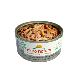 24x Almo Nature HFC Natural Kattenvoer Nat Blik Tonijn & Ansjovis 150 gr