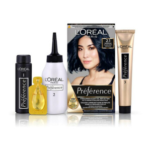 L'Oréal Préférence Permanente Haarkleuring 2.1 Blauw Zwart - 15.89 euro