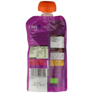 7x Ella's Kitchen Biologisch Knijpfruit 4+m Peer, Nectarine & Guava - 10.44 euro