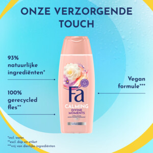 3x Fa Douchecrème Divine Moments - 4.93 euro