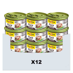 12x GimDog Little Darling Pure Delight Kip - Rund
