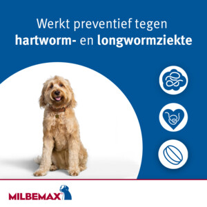 Milbemax Ontworming Tabletten Hond 5 - 25 kg - 22.15 euro