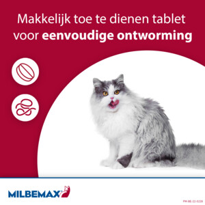 Milbemax Ontworming Tabletten Kat 2 - 12 kg - 20.59 euro