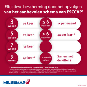 Milbemax Ontworming Tabletten Kat 2 - 12 kg - 20.59 euro