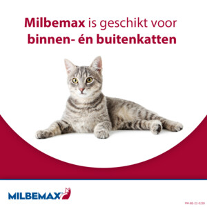 Milbemax Ontworming Tabletten Kat 2 - 12 kg - 20.59 euro