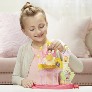 Disney Magische Pop Dansende Belle en Kasteel - 12.95 euro