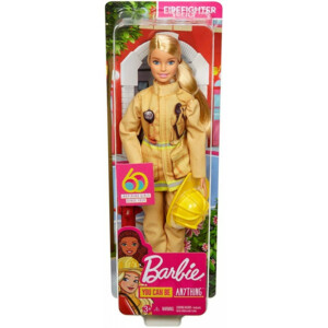 Barbie Pop Brandweervrouw - 10.25 euro