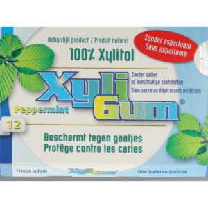 12x Xyligum Pepermunt - 15.04 euro