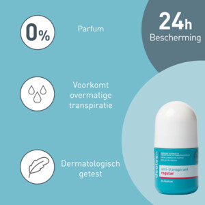 3x Deoleen Deodorant Roller Regular Anti-Transpirant - 20.63 euro