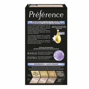 L'Oréal Préférence Cool Blondes Permanente Haarkleuring 9.12 Siberia - Extra Licht As Beigeblond - 17.25 euro