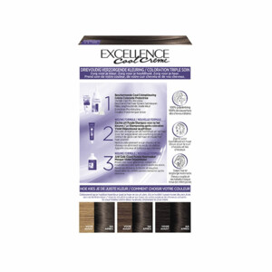 3x L'Oréal Excellence Cool Crème Permanente Crèmekleuring 6.11 - Ultra As Donkerblond - 45.74 euro