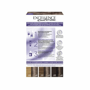 2x L'Oréal Excellence Cool Crème Permanente Crèmekleuring 7.11 - Ultra As Middenblond - 31.57 euro