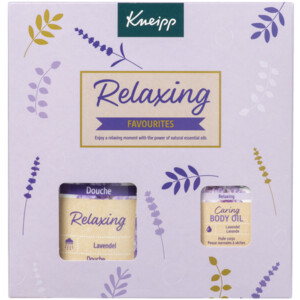 Kneipp Geschenkset Relaxing Favourites Douche & Body Oil - 6.89 euro