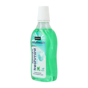 6x Sence Fresh Mondwater Freshmint - 7.41 euro