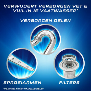 8x Finish Machinereiniger Tijdens de Wasbeurt - 32.39 euro