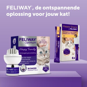 Feliway Optimum Startset Verdamper + Navulling - 34.99 euro