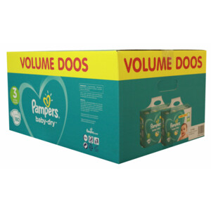 Pampers Baby Dry Luiers Maat 3 (6-10 kg) - 36.65 euro