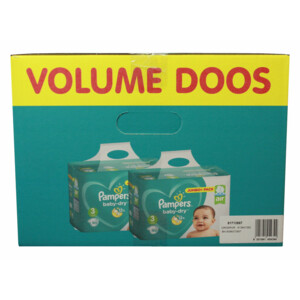 Pampers Baby Dry Luiers Maat 3 (6-10 kg) - 36.65 euro